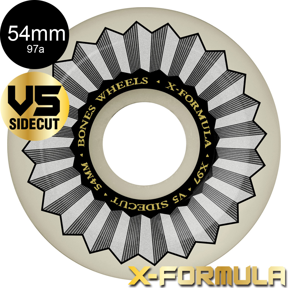 ボーンズ ウィール BONES WHEELS 54mm X-FORMULA V5 SIDECUT 97A
