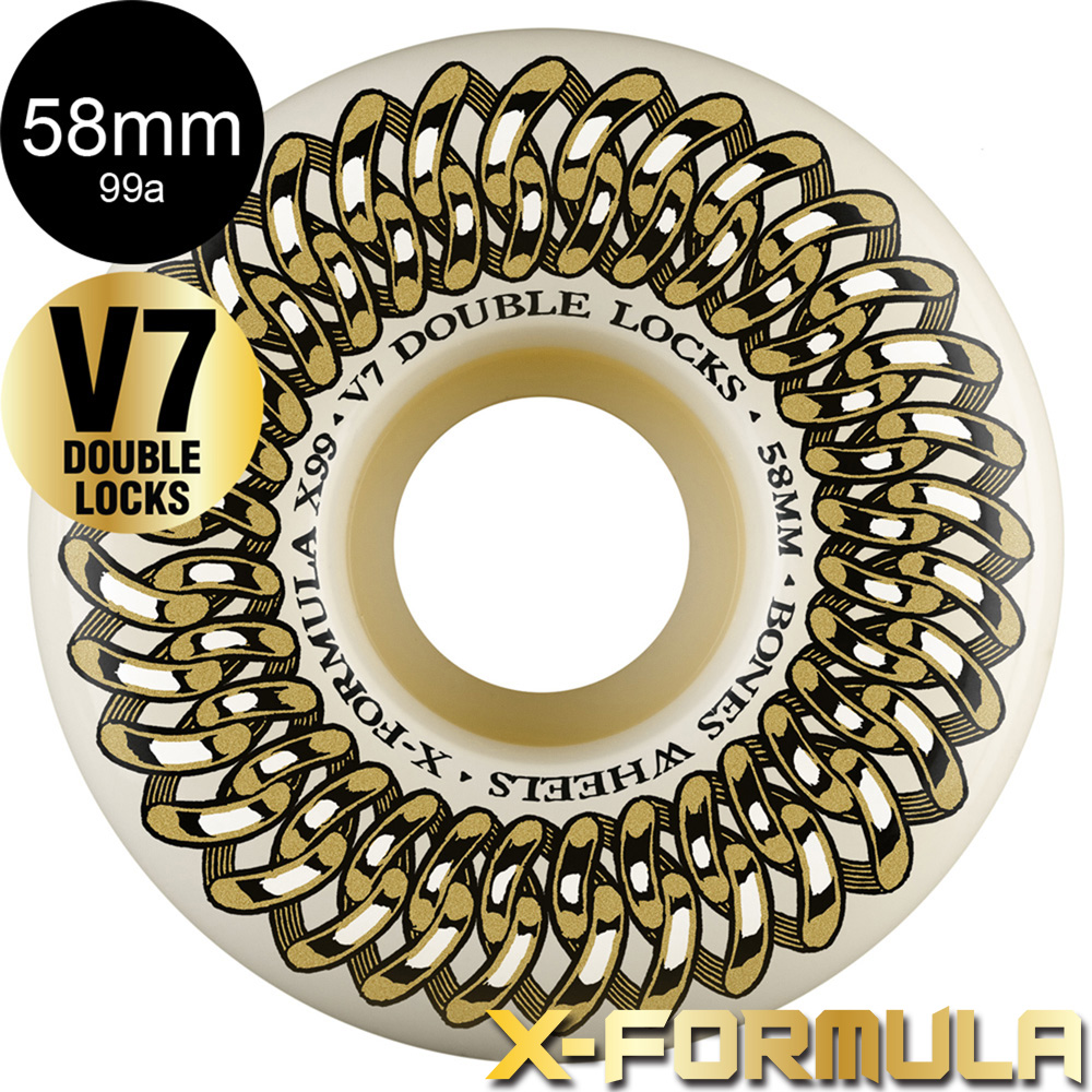 ボーンズ ウィール BONES WHEELS 54mm X-FORMULA V6 WIDECUT 99A