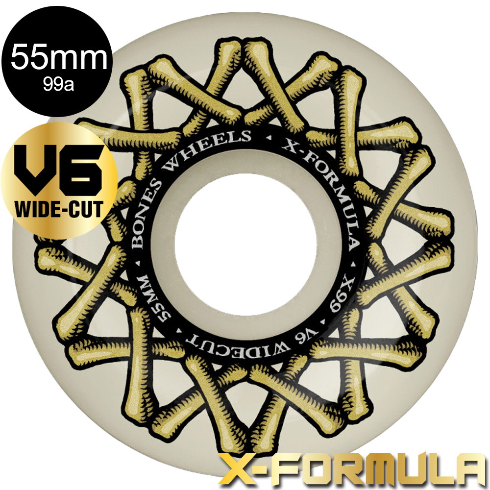 ボーンズ ウィール BONES WHEELS 56mm X-FORMULA DOUBLE LOCKS V7 99A
