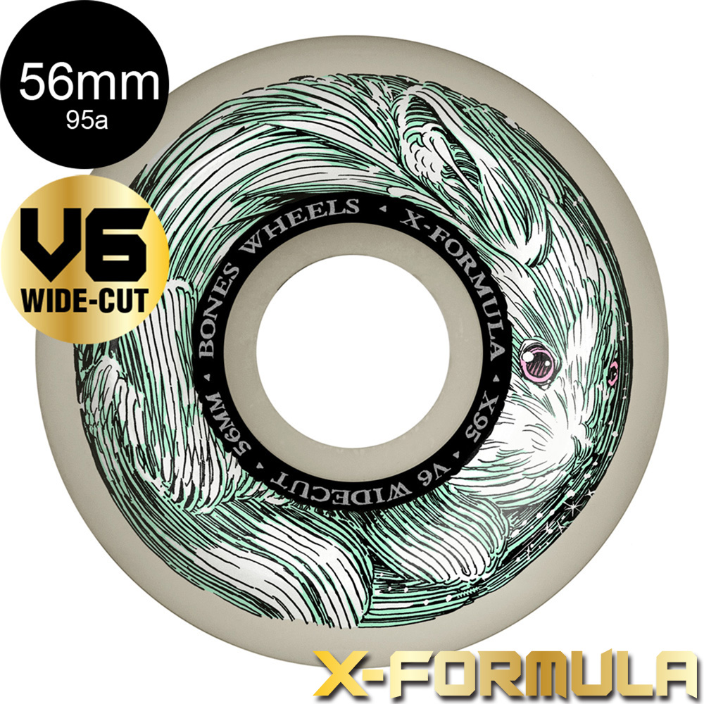 ボーンズ ウィール BONES WHEELS 56mm X-FORMULA MONEY BUNNY V6