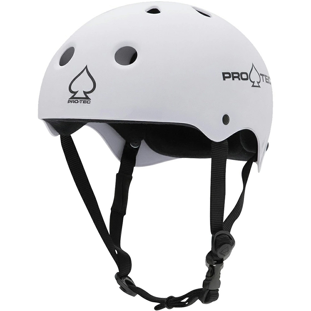Pro-tec スケートボード ヘルメット フルカット　マットホワイト PRO-TEC（プロテック） PRO-TEC CLASSIC SKATE MATTE WHITE ヘルメット
