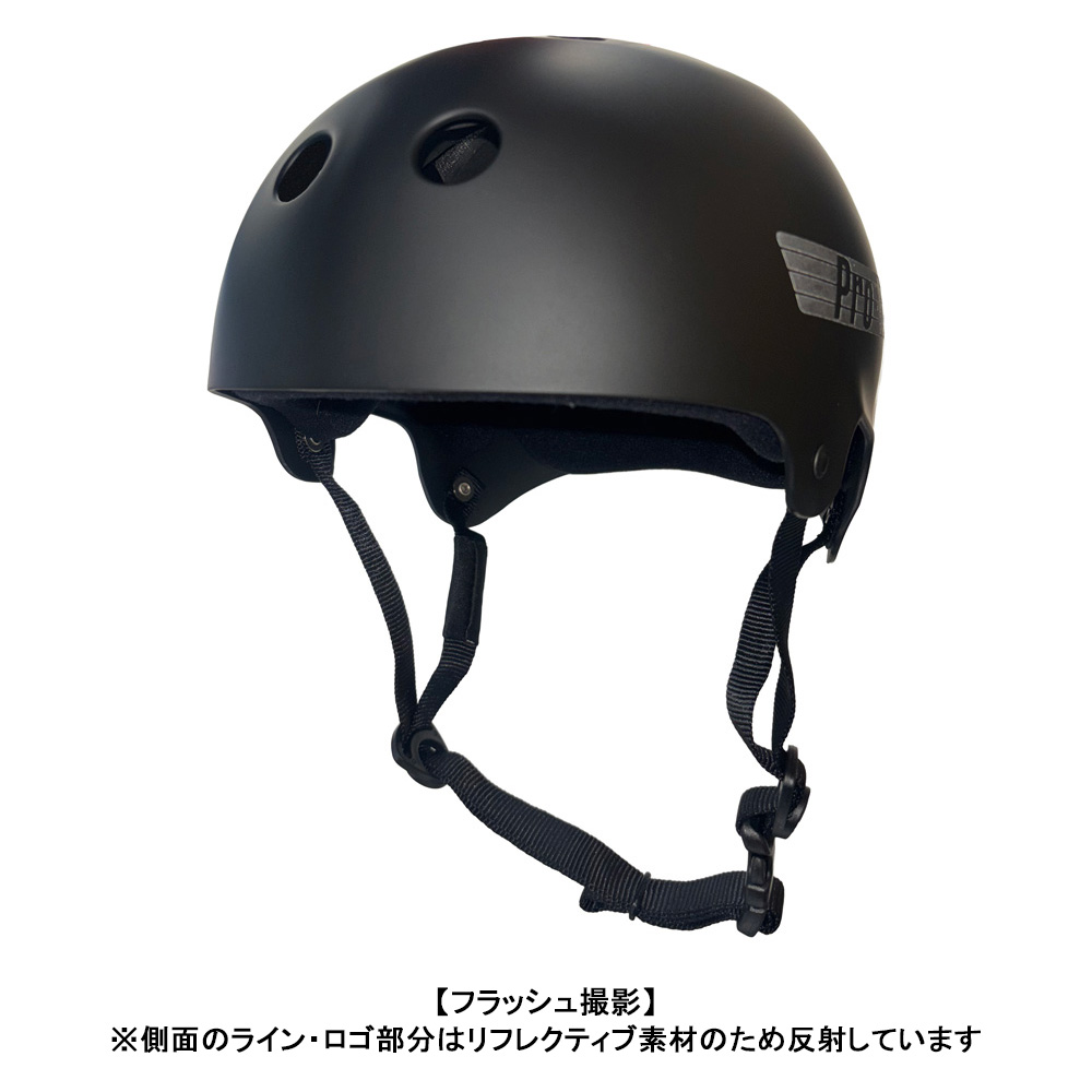 PRO-TEC（プロテック） PRO-TEC OLD SCHOOL MATTE BLACK REFLECTIVE