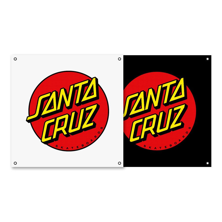 専用　サンタクルーズ　バナー　ポスター SANTA CRUZ（サンタクルーズ） SANTA CRUZ 36in x 36in CLASSIC DOT