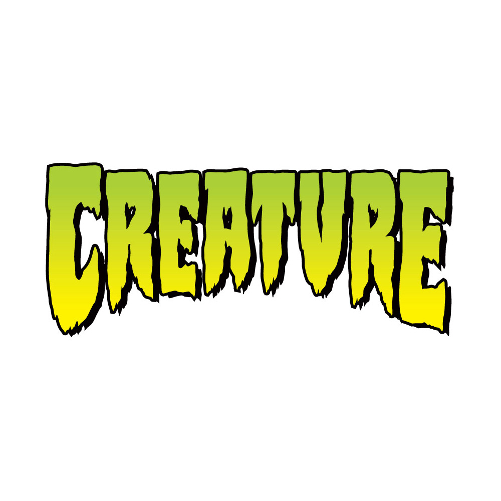 CREATURE（クリーチャー） CREATURE LOGO DECAL 12inch ステッカー 