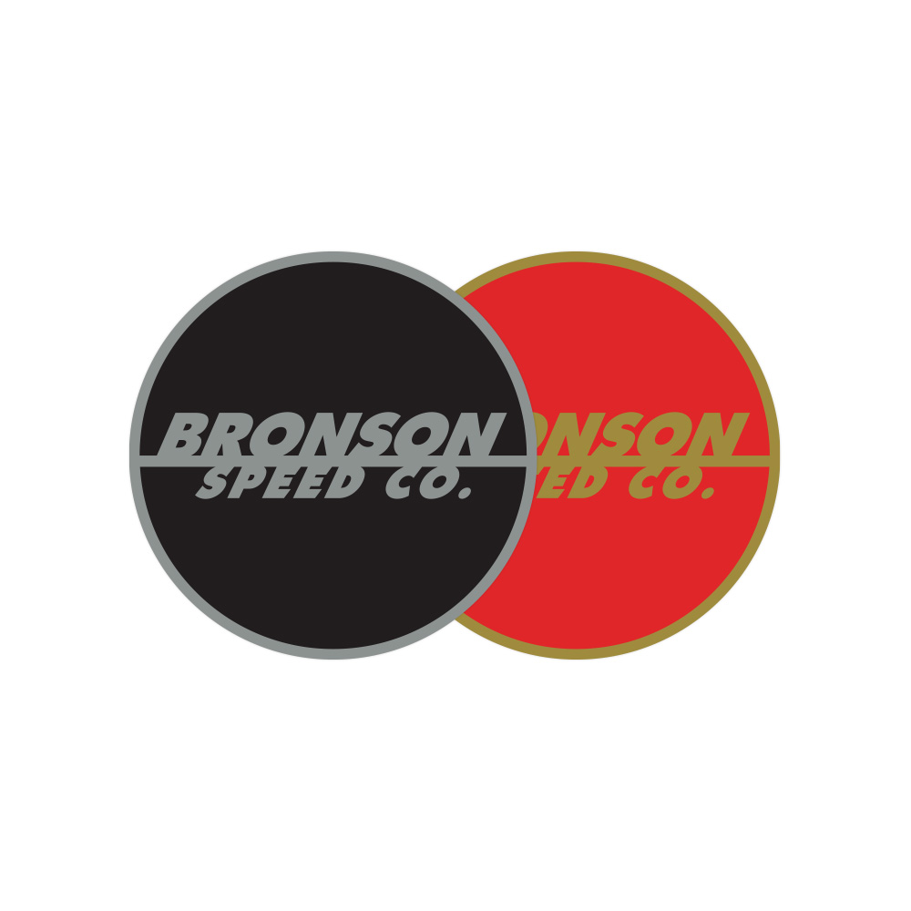 ブロンソン BRONSON 3in x SPOT LOGO FLASH STICKER デカール