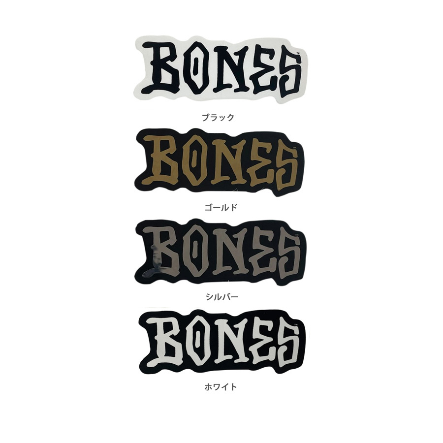 ボーンズ ウィール BONES WHEELS 3inch STICKER ステッカー ブラック