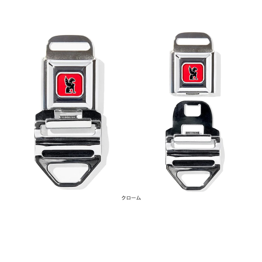 美品 Chrome メッセンジャーバッグ USA製 防水 シートベルトバックル CHROME（クローム） CHROME SEATBELT BUCKLE MD アクセサリー シート
