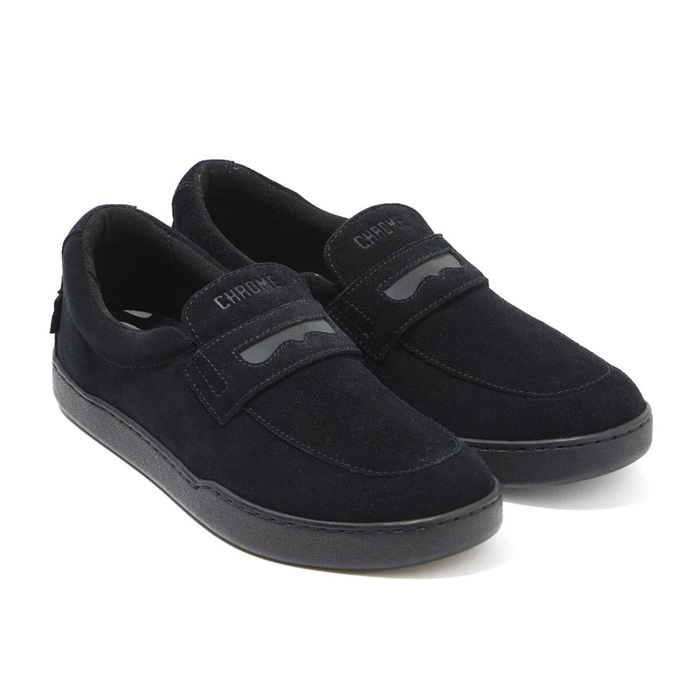 CHROME（クローム） CHROME A27 LOAFER ローファー A27 BLACK SUEDE 靴 