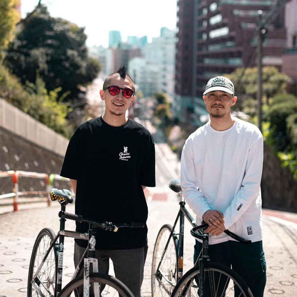 CHROME（クローム） CHROME LIMESTONE CAVE L/S TEE OG LOGO Tシャツ