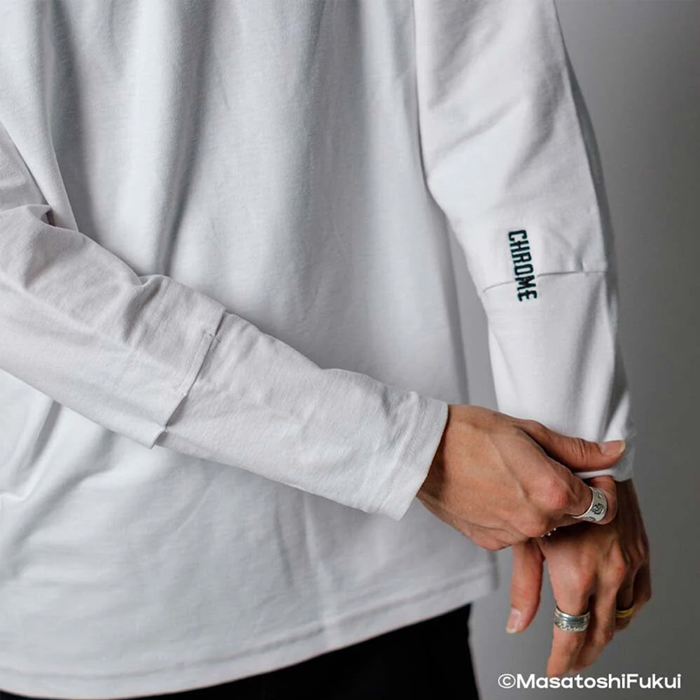CHROME（クローム） CHROME LIMESTONE CAVE L/S TEE OG LOGO Tシャツ