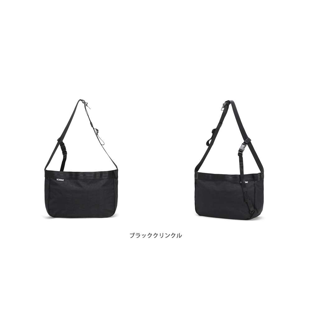 【CHROME】新品 Newspaper Messenger SM 黒 CHROME / クローム ］NEWSPAPER MESSENGER SM / ニュースペーパー