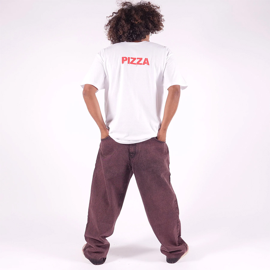 PIZZA ピザ PIZZA STENCIL S/S T-SHIRT Tシャツ TEE 半そで スケートボード スケボー ストリート スケーター ファッション(22FW)｜americanstreetstyle｜05