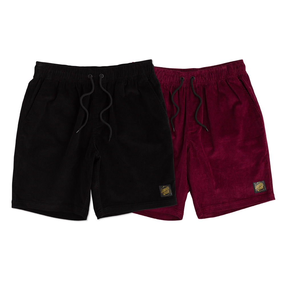 SANTA CRUZ サンタクルーズ SAGA PULL ON SHORTS ショートパンツ コーデュロイ 短パン 半ズボン ストリート ...