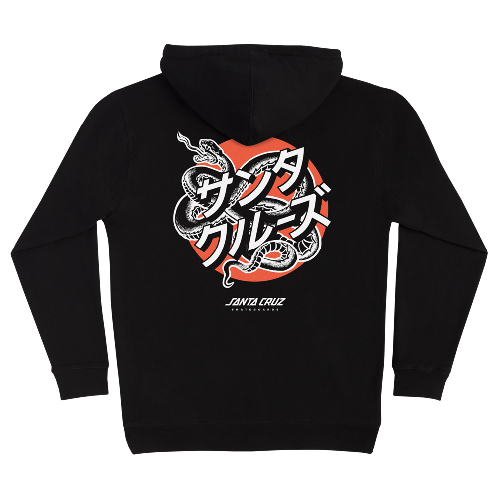 SANTA CRUZ サンタクルーズ SERPENT JAPANESE DOT P/O HOODED