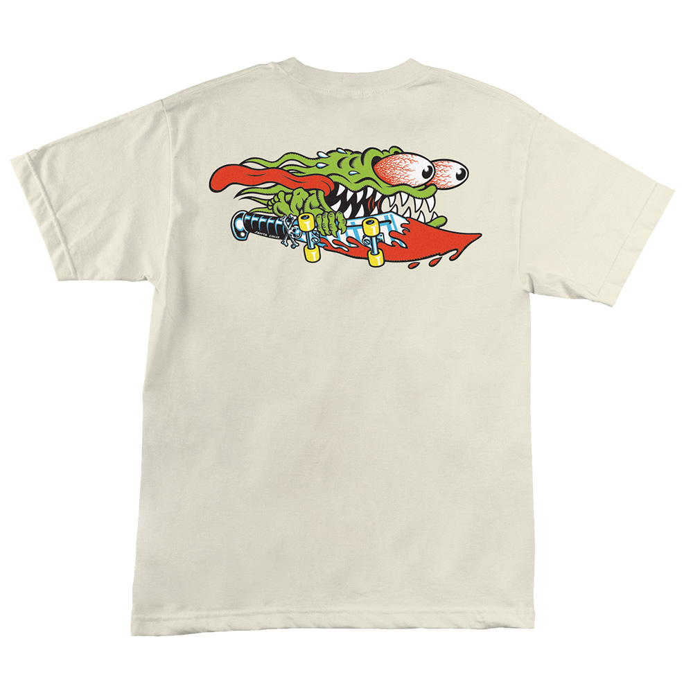 SANTA CRUZ サンタクルーズ MEEK SLASHER  S/S REGULAR T-SHIRT Tシャツ ミーク・スラッシャー TEE 半袖 ファッション スケボー (24SS)