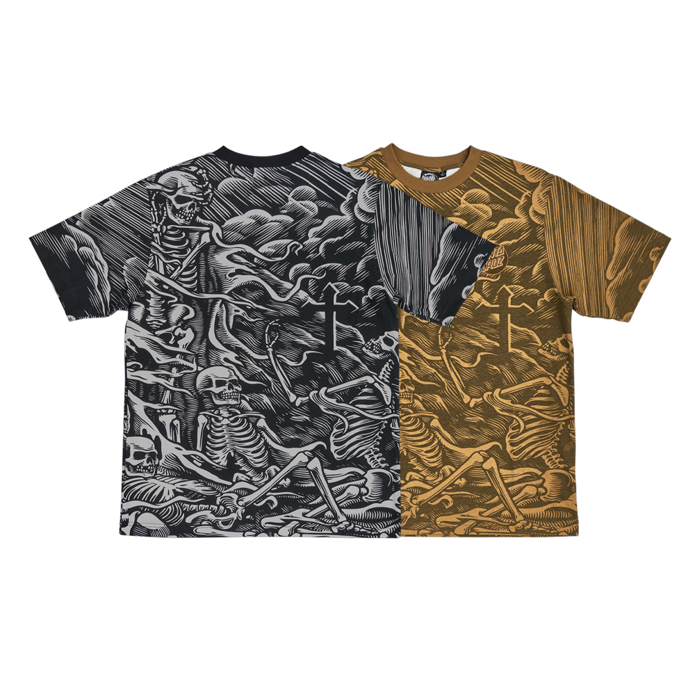 ★Santa Cruz Grabke All Around T-Shirt 関税込★ Grabke All Around T-Shirt | Men's Skate Clothing | Santa Cruz