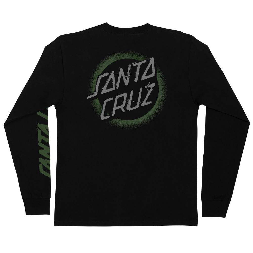 ★Santa Cruz Vile Dot Long Sleeve T-Shirt 関税込★ SANTA CRUZ サンタクルーズ VILE DOT L/S REGULAR T-SHIRT