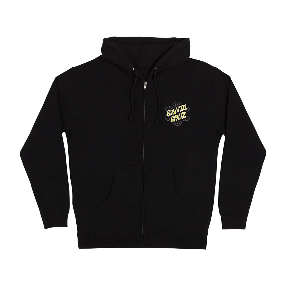 SANTA CRUZ フード付きスウェットパーカー SANTA CRUZ（サンタクルーズ） SANTA CRUZ SALBA EYES DOT ZIP HOODED