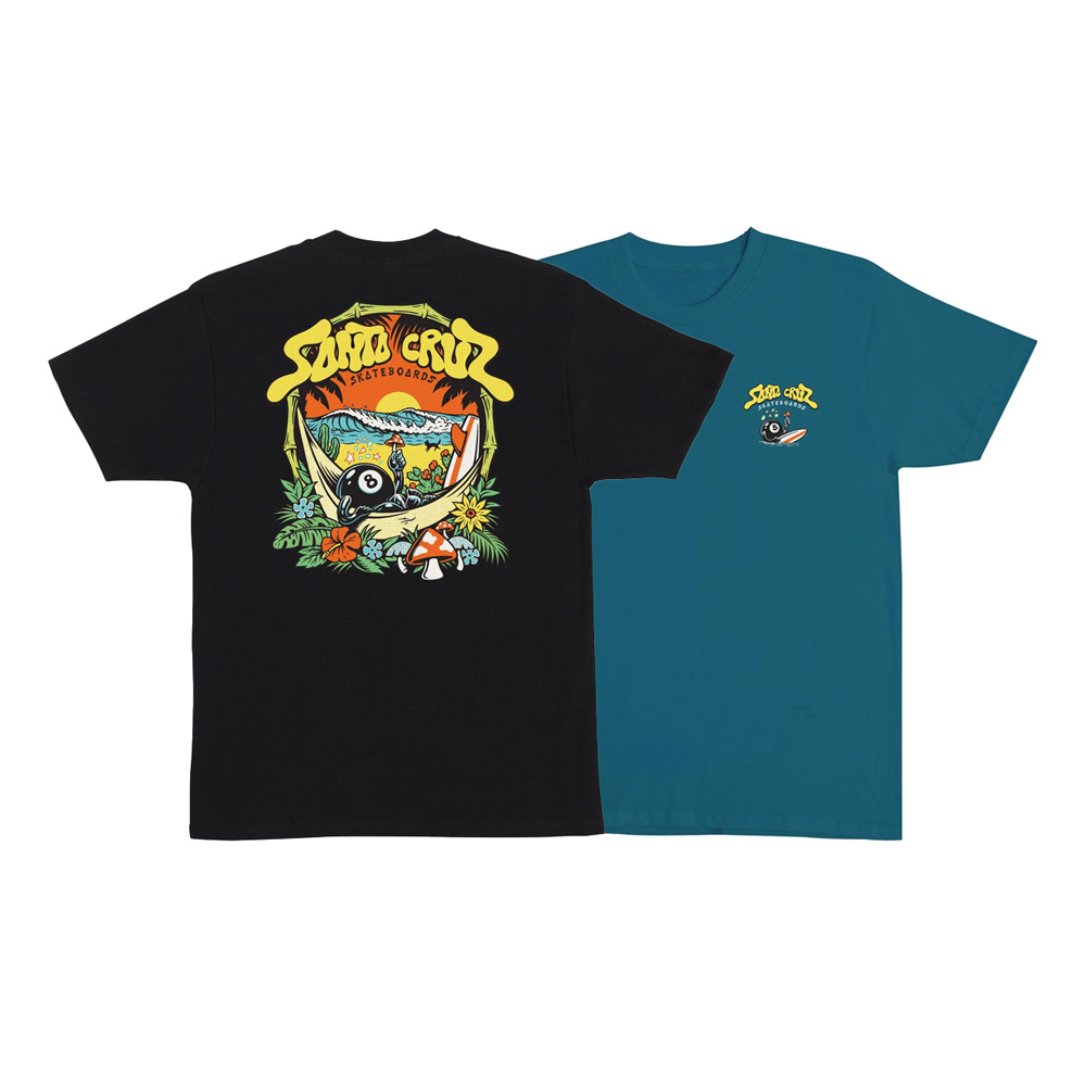 Santa Cruz Winkowski 8baller trip Tシャツ ロゴ 半袖 Winkowski 8Baller Trip Mens T-Shirt | Mens Skate T-Shirt