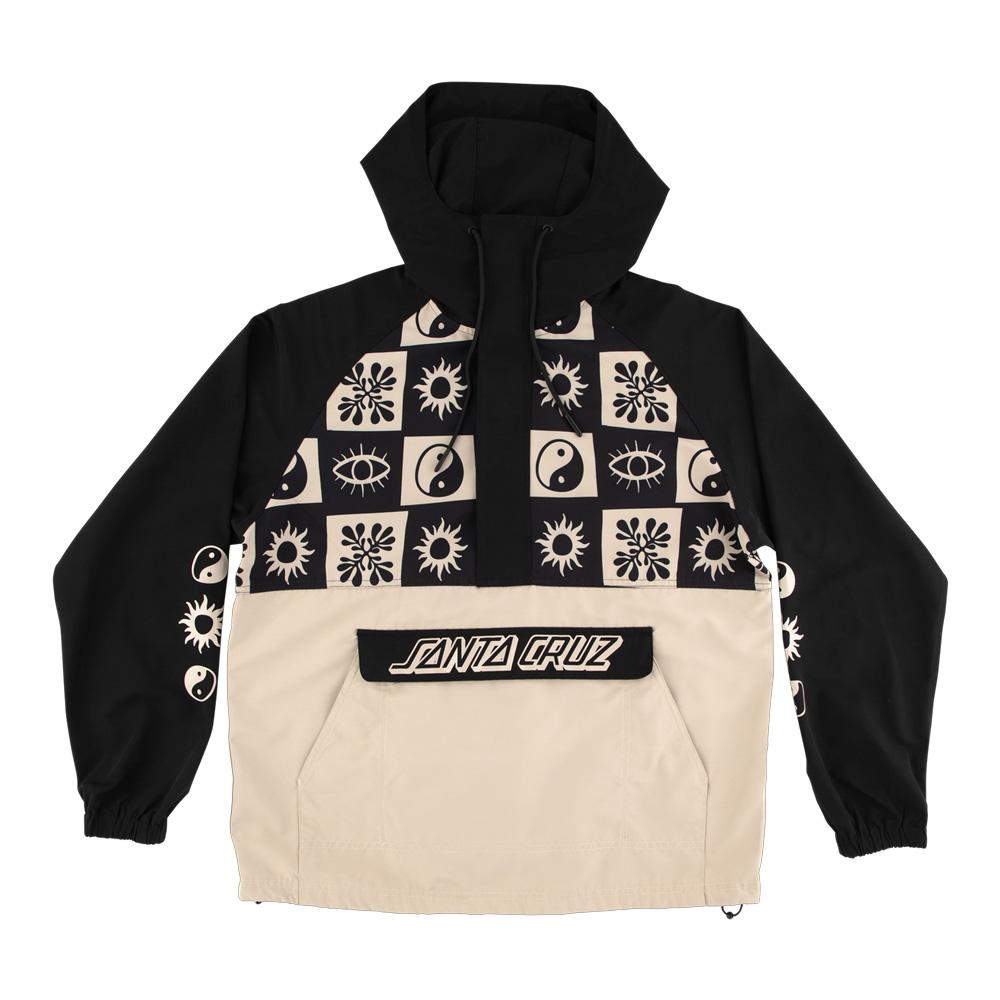 SANTA CRUZ サンタクルーズ　アノラック　サイズL SANTA CRUZ（サンタクルーズ） SANTA CRUZ STRANGE CHECK ANORAK