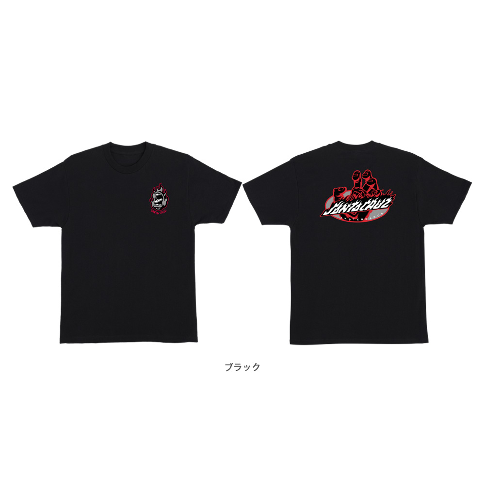 SANTA CRUZ（サンタクルーズ） SANTA CRUZ SCREAMING FIRE OVAL S/S