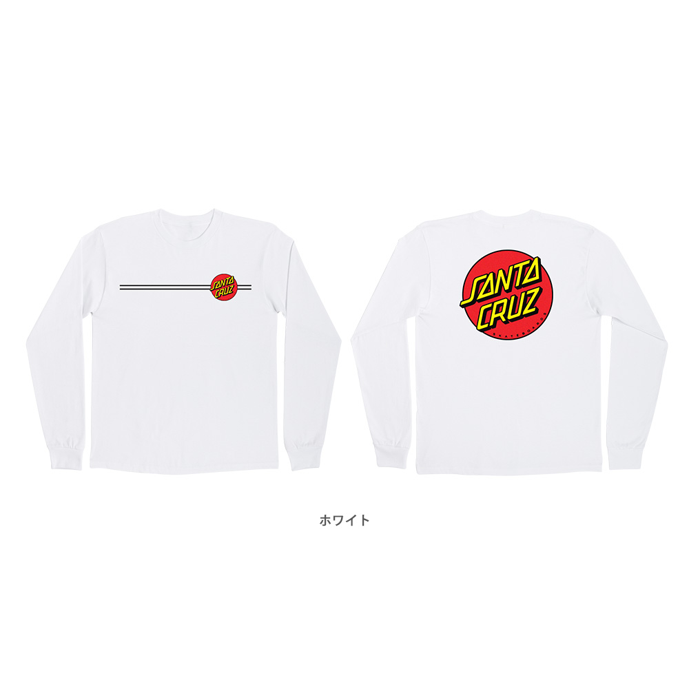 SANTA CRUZ サンタクルーズ CLASSIC DOT REGULAR L/S SHIRT MENS