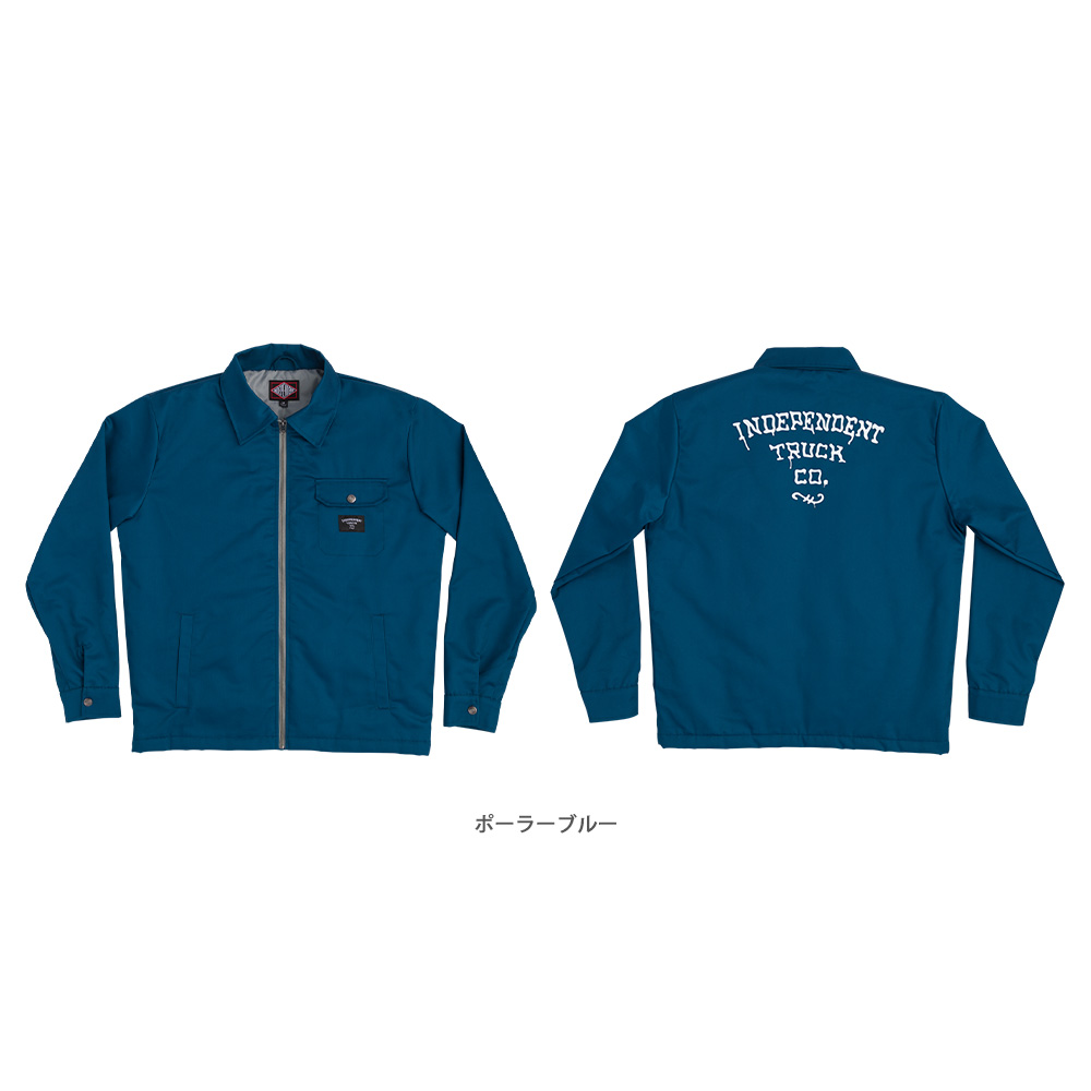 INDEPENDENT インディペンデント LELAND SERVICE JACKET ジャケット アウター ジャンパー スケートボード スケボー（23FW）｜americanstreetstyle｜03