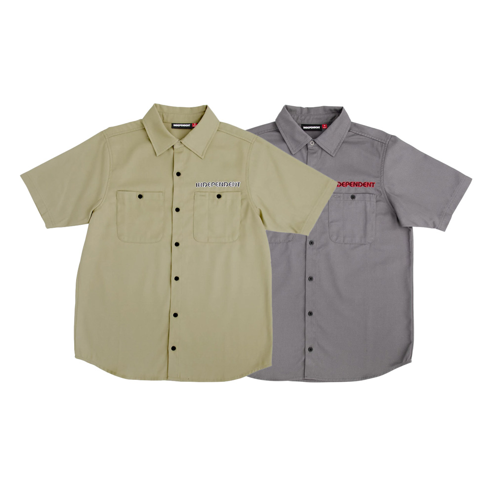 品質は非常に良い INDEPENDENT TRUCK COMPNY インディペンデント UNION S/S WORK トップス