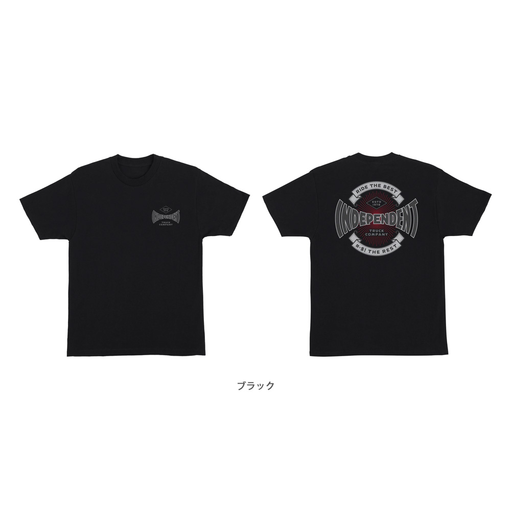 INDEPENDENT SKATEBOARD Tシャツ 半袖 インディペンデント BTG S