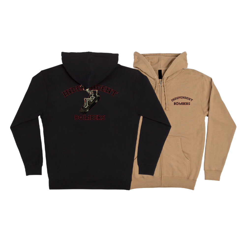 INDEPENDENT BRATRUD NOTEBOOK ZIP HOOD INDEPENDENT HOOD インディ