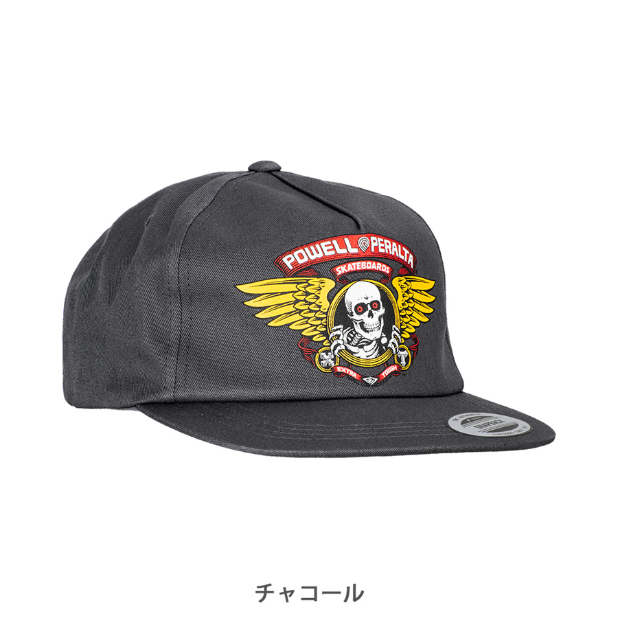 POWELL PERALTA パウエル・ペラルタ WINGED RIPPER SNAP BACK CAP