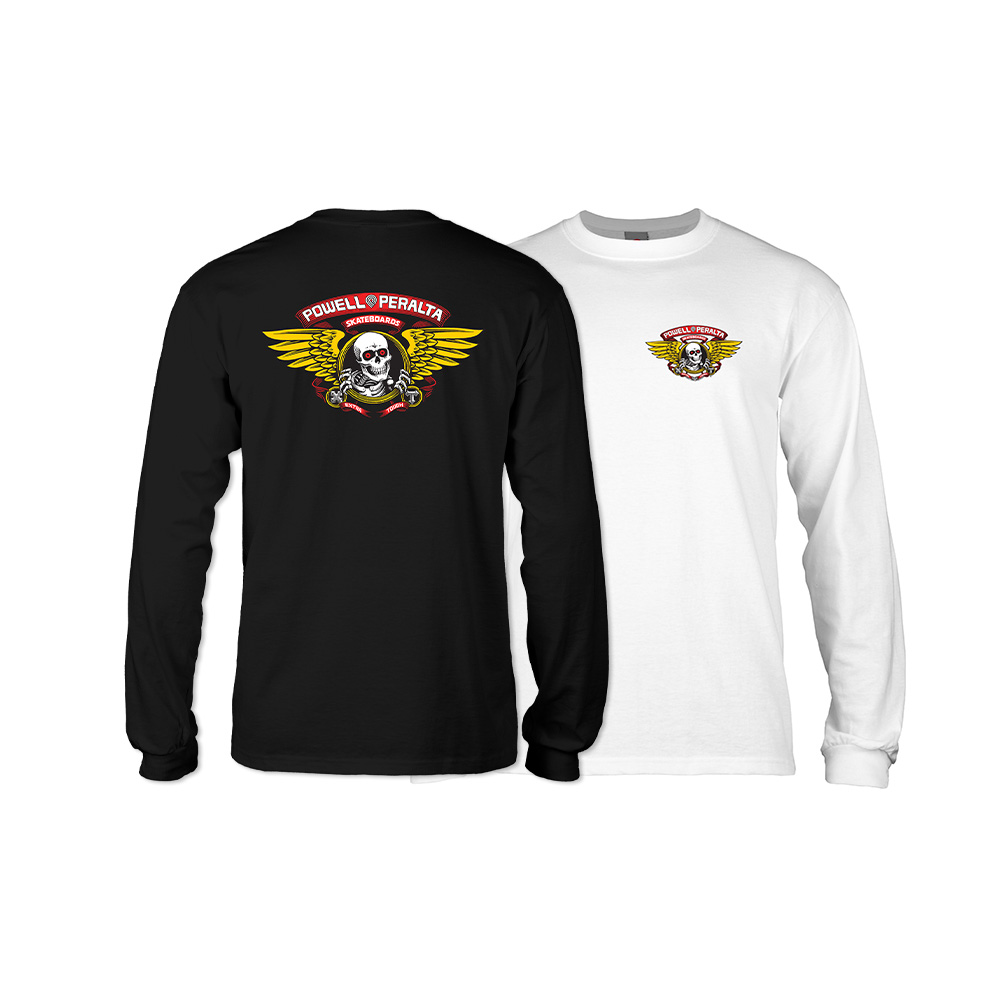 パウエル　ロンT ウィングリッパー　POWELL Tシャツ POWELL パウエル・ペラルタ PERALTA WINGED RIPPER L/S T-SHIRT