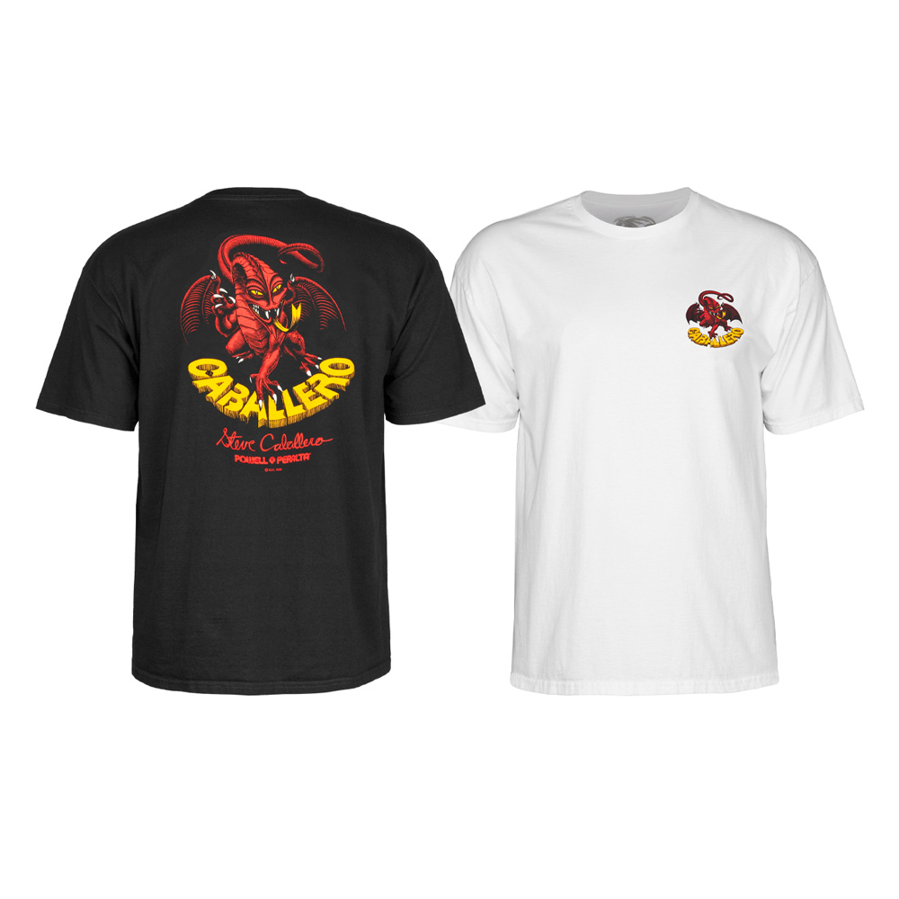 POWELL　キャバレロＴシャツ POWELL PERALTA パウエル CABALLERO CAB 2 DRAGON キャバレロ