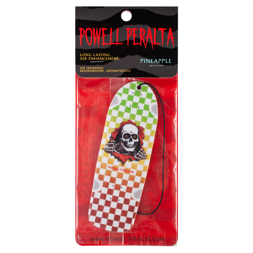 Powell Ripper Checker Multi パウエル・ペラルタ POWELL PERALTA RIPPER CHECKER RASTA FADE AIR FRESHENER エアー ...