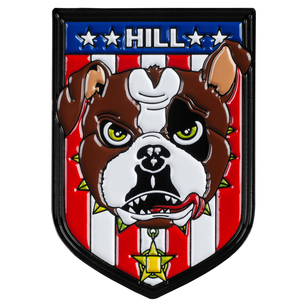 パウエル・ペラルタ POWELL PERALTA FRANKIE HILL BULLDOG LAPEL PIN ラペルピン ピンバッジ フランキー ヒル コレクション アクセサリー (2502)
