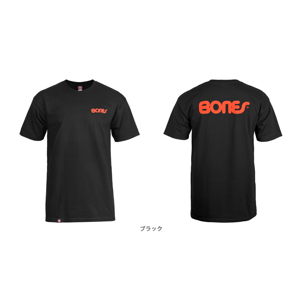 ボーンズベアリング BONES BEARINGS SWISS TEXT S/S T-SHIRT Tシャツ