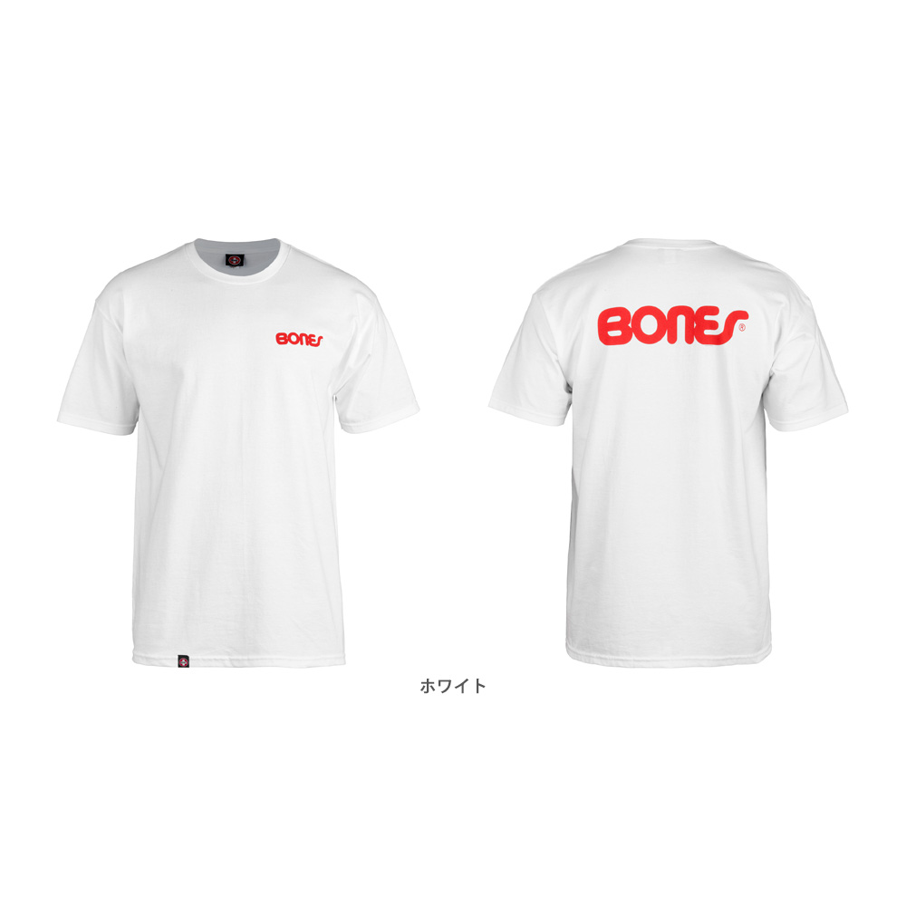 ボーンズベアリング BONES BEARINGS SWISS TEXT S/S T-SHIRT Tシャツ
