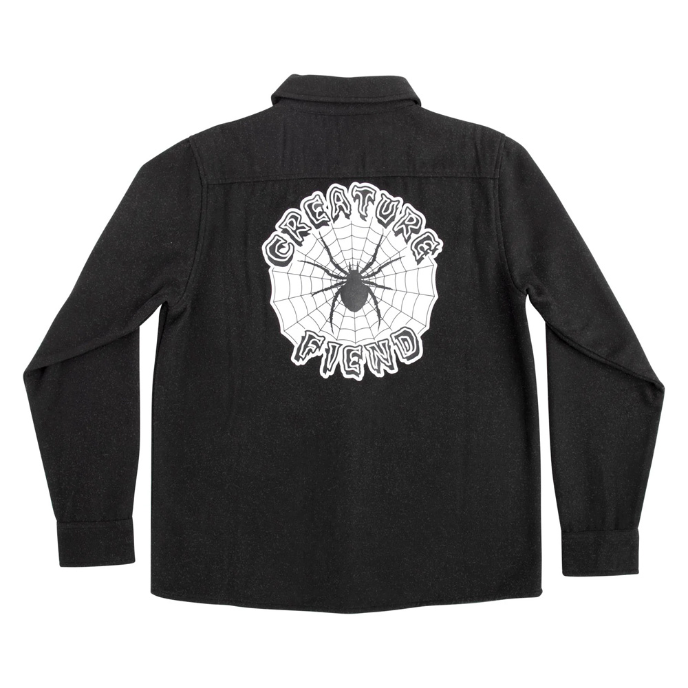CREATURE（クリーチャー） CREATURE WEB L/S FLANNEL TOP フランネル