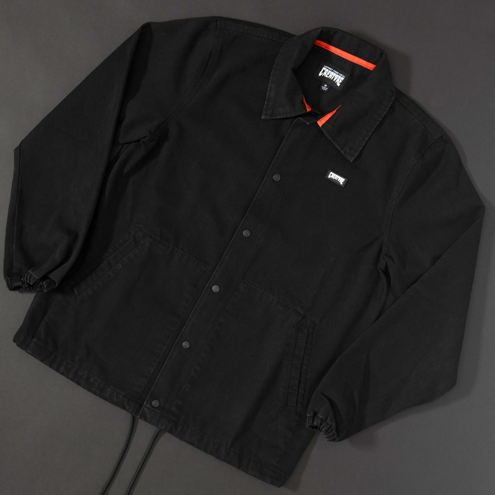 Huf Sayanora ブラック US Mサイズ コーチジャケット ウィンド