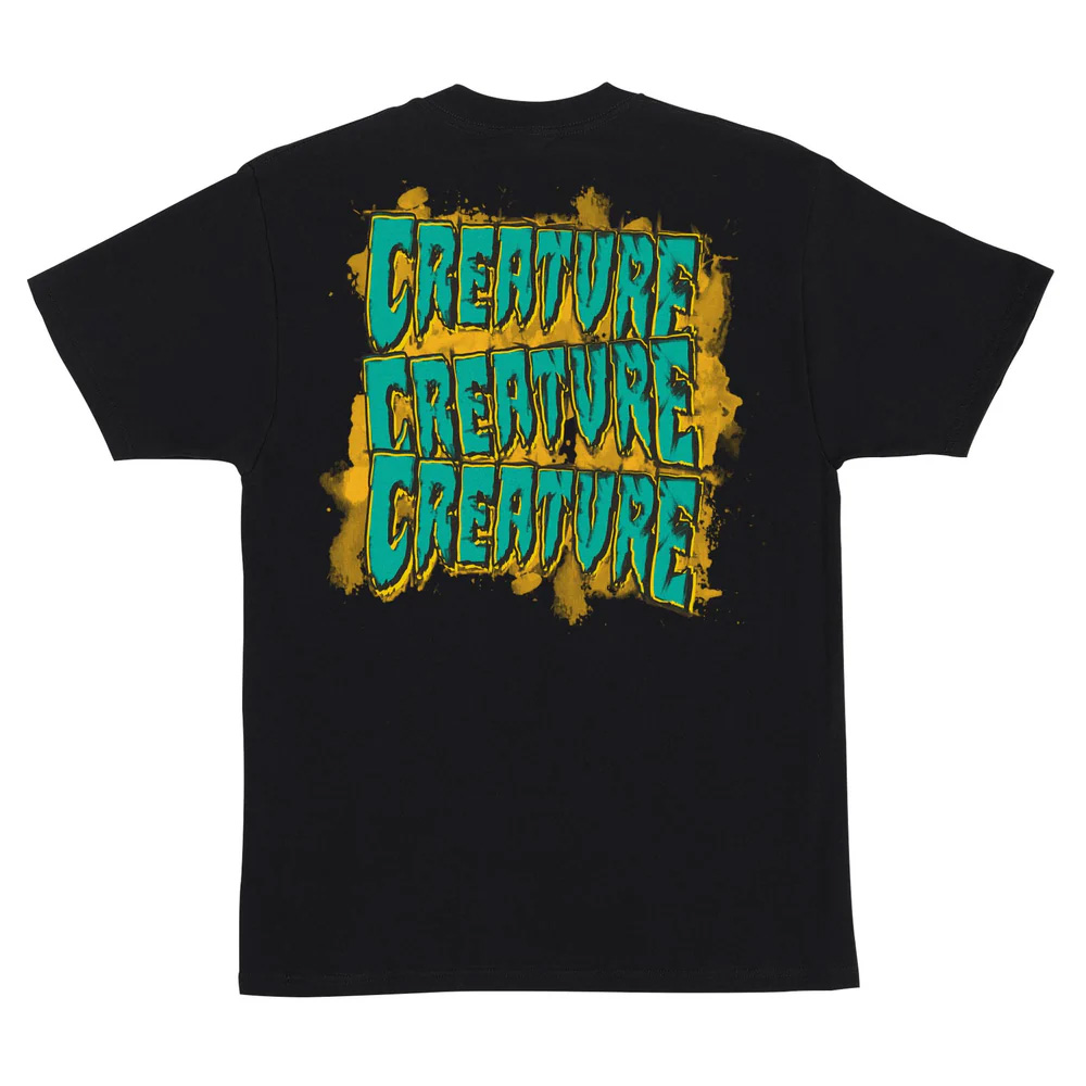 CREATURE（クリーチャー） CREATURE LOGO SPILL REGULAR S/S SHIRT T