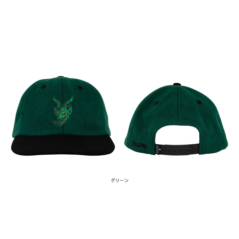 極美品FUCT ファクト ロゴ刺繍キャップ 黒×緑 YUPOONG製 skate 新品 NOFX SNAPBACK CAP スナップバックキャップ ロゴ刺繍 FAT WRECK