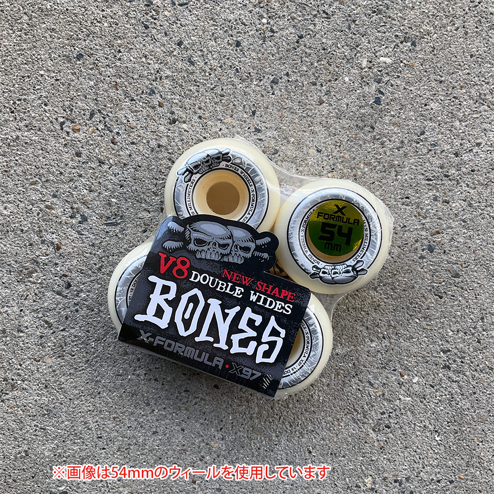 ボーンズ ウィール BONES WHEELS 54mm X-FORMULA V8 DOUBLE WIDES 97A