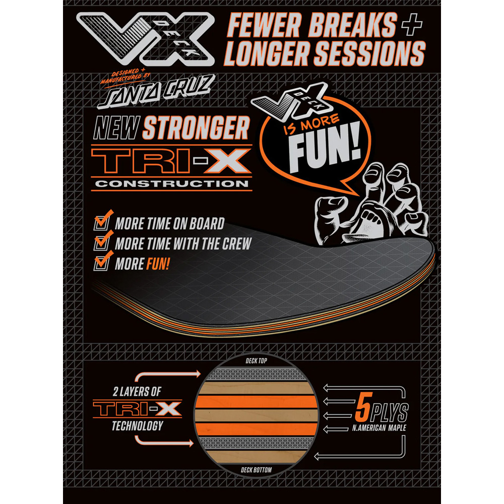CREATURE（クリーチャー） スケボー デッキ 8.6 BAEKKEL WARRIORS VX