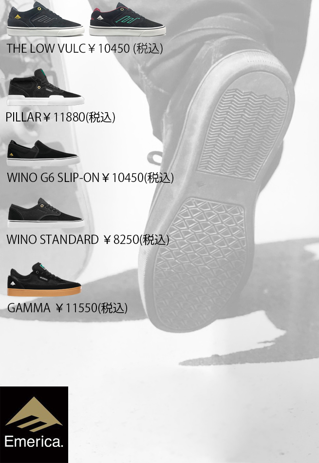 スケートボード エメリカ 2021 EMERICA WINO G6 SLIPON :sf2088:americanstyle33 - 通販 -  Yahoo!ショッピング