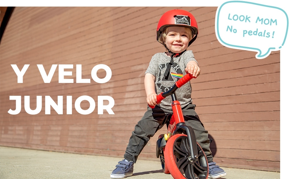 Yvolution Y Velo Junior bike ジュニア幼児用バイク ペダルなし自転車 