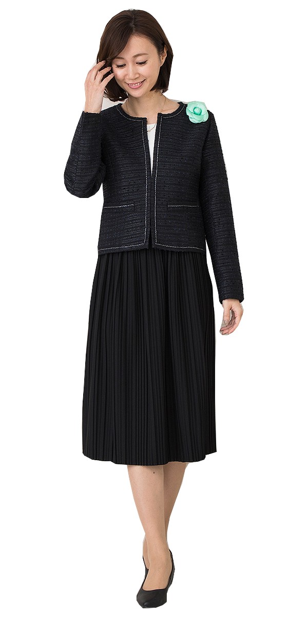 ゆーせいmama◆フォーマルスーツ スカートスーツ プリーツ卒業式 150 楽天市場】レディース スーツ セットアップ セレモニースーツ 2