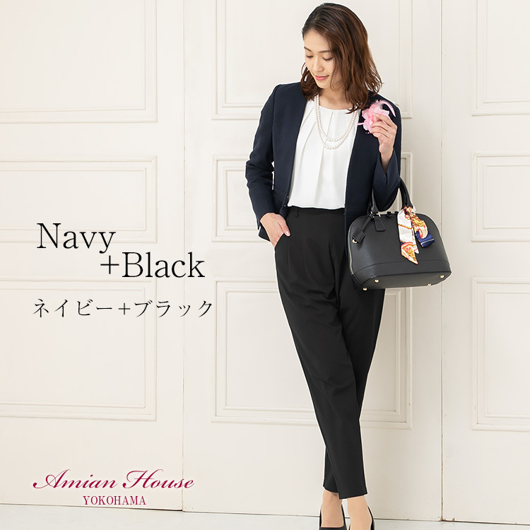 ハーディーエイミス最高級麻パンツスーツ 38 美品 Amian House フォーマルスーツ レディース パンツスーツ