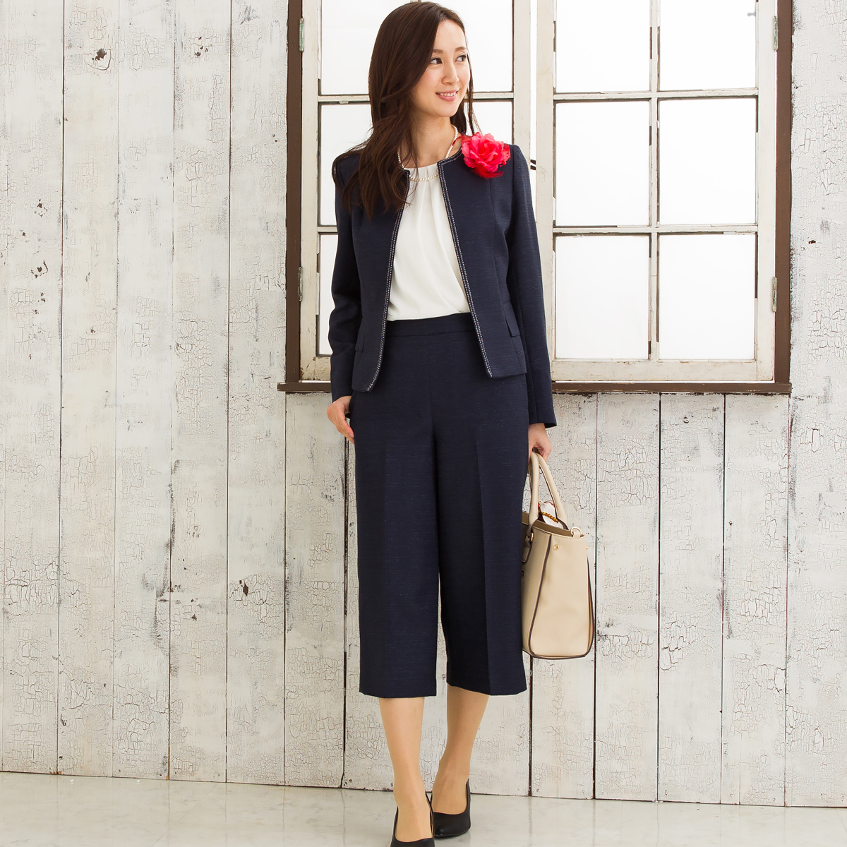 パンツスーツ レディース 50代 おしゃれ 40代 ゆったり 60代 黒 結婚式 服装 ママ 母 アミアンハウス おしゃれ フォーマルスーツ ファッション通販アミアン ハウス 通販 Yahoo ショッピング