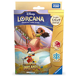 ディズニー・ロルカナ・TCG 日本語版 構築済みデッキ インクランド探訪 ルビー・サファイア パック