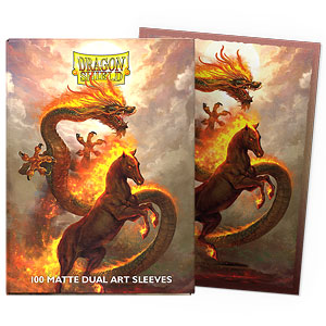 AT-12115Fire Horse 2026 スリーブ - スタンダードサイズ - Dual Art パック